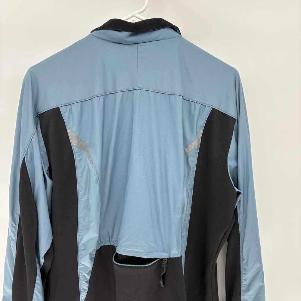 Vintage Nike Blue  Windbreaker Full Zip Jacket Ventilation Womens XL 16-18